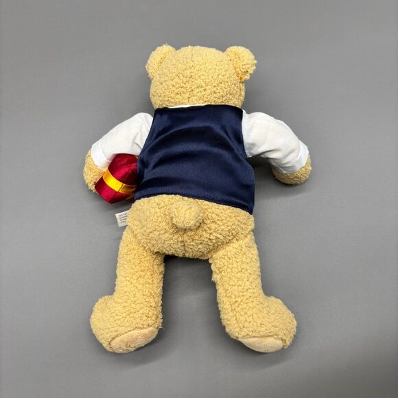 Reeko Design Christmas Teddy Bear w/ Gift Plush German Limited Edition 12” - Picture 2 of 6
